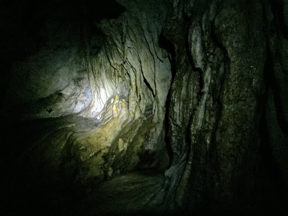 洞窟で遭難しかける