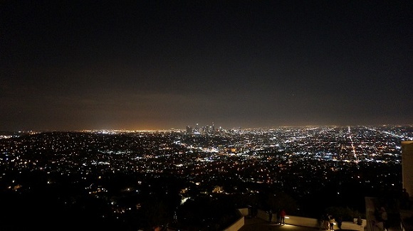 グリフィス天文台 夜景1