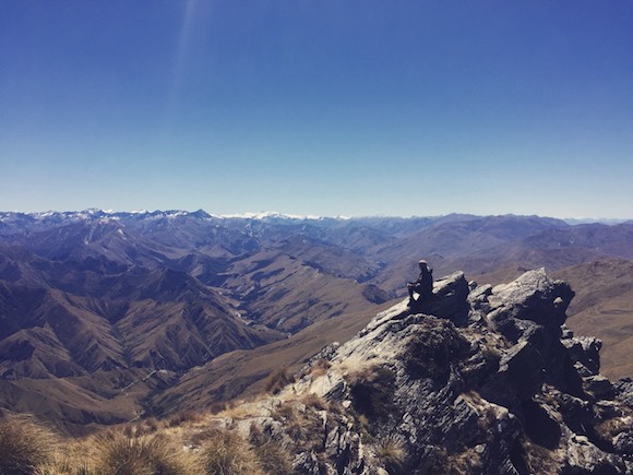 Queenstownでのトレッキングの様子