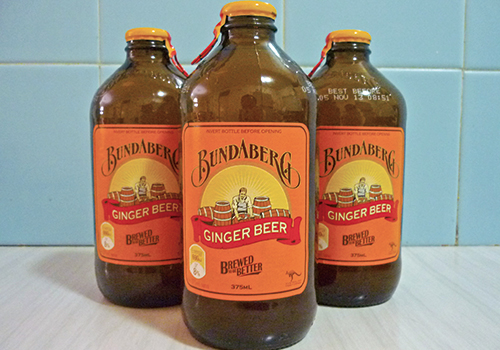 クィーンズランド州の小さな工場で伝統的な製法で作られている「Ginger Beer」です。