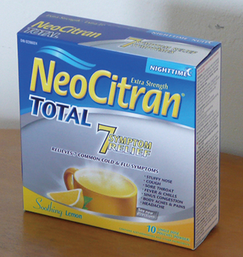 風邪を引くと必ず薦められるホットレモンに似た「ネオシトロン」